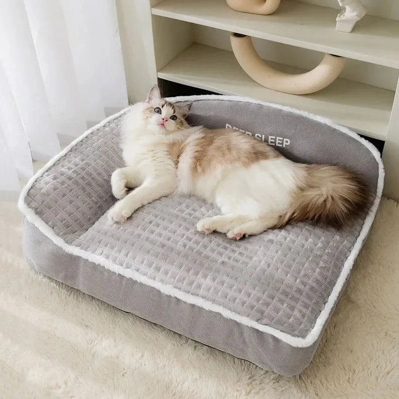 Dog Bed Small Dog for Winter Pet Warm Sofa Halloween Basket Mat Medium Cushions Big Cushion Puppy Accessories Large Dogs Bed