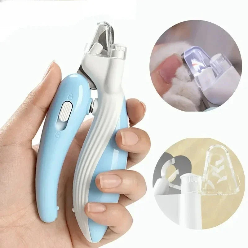 Pet Nail Clippers with Led Light