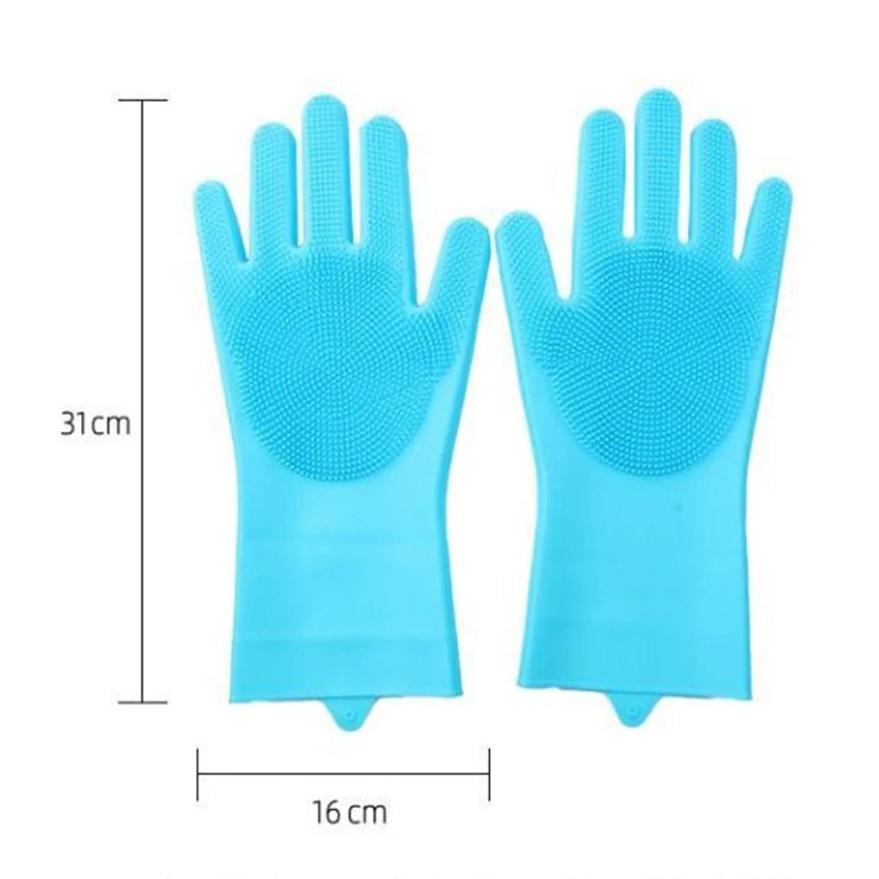 Silicone Pet Grooming Gloves