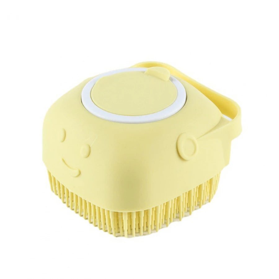 Pet Shampoo Dispenser Bath Brush