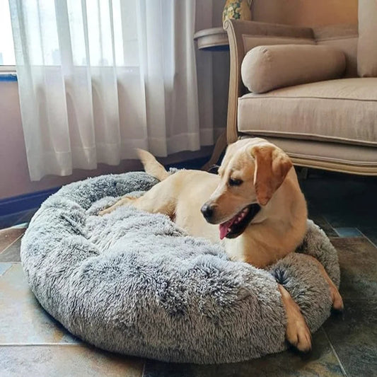 Non-Shedding Warm Round Pet Bed