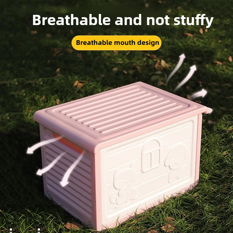 Outdoor Large Space cat Beds Breathable Waterproof cat House Winter Warmth Bottom Anti Slip cat Supplies Multifunction Pet Nest