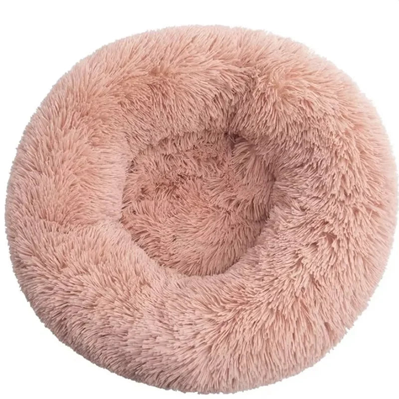 70cm Round Dog Bed Non-Shedding and Machine Washable Suitable for Medium and Large Pets Comfortable and Warm Dog Bed in Winter